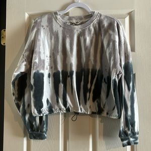 Pink republic size medium crop sweatshirt